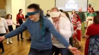 Игра "Анюта, я тута" на Русской вечёрке в Кемерово
