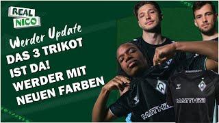 Werder stellt 3 Trikot vor!/ Ganz neue Farben!