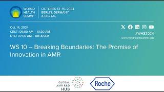 WS 10 – Breaking Boundaries: The Promise of Innovation in AMR