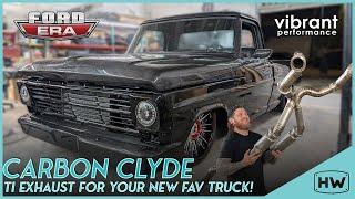 Carbon Clyde CustoM TI Exhaust - Hutch's Welding