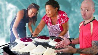 Exotic GUYANESE INDIGENOUS FOOD Traditional VILLAGE in JUNGLES of GUYANA!