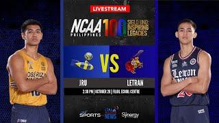 JRU vs Letran (Men’s Basketball) | NCAA Season 100 - Replay