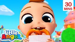 Food Flavours Song  | LITTLE ANGEL  | Lullabies & Nursery Rhymes for Kids | Sleep Baby Songs