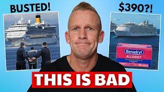 CRUISE SHOCKER: Drug Lord Caught & $390 Benadryl Charge?!