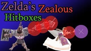 Explaining Zelda's Zealous Hitboxes (Smash Ultimate)