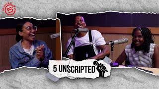 5 Unscripted with Jodell Tantij | Mpho Popps & his daughter Imani