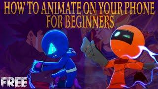 HOW TO ANIMATE ON YOUR PHONE FOR BEGINNERS | Cartoon Animation Video in Android | STICK NODES PRO