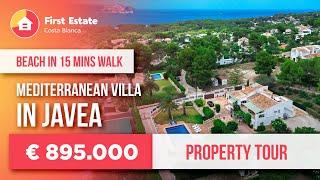 ️ Large Mediterranean Villa In Javea - A PERFECT RENTAL PROPERTY