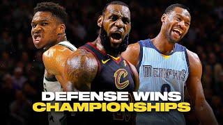 NBA "Defense Wins Championships" Playoff Moments 
