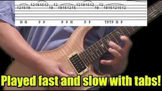 Beat It (guitar solo) - Guitar Lesson with Tabs, Part One of Two