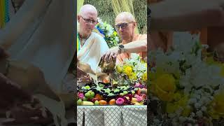 Абхишека на Нрисимха Чатурдаши на ферме Алматы. 11 мая 2025 г.