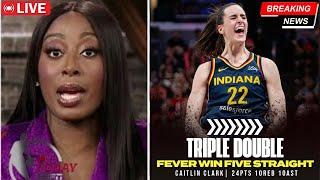 "C.C Absolutely MONSTER" - Chiney GOES CRAZY Caitlin's Record TRIPLE-DOUBLE to 5th-straight win