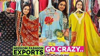 Neekom Fashion Exports Brings You Craziest Collection of 1,2 & 3 Piece Cotton and Party Wear Suits.