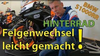 Hinterradwechsel S1000RR mit Tipps - TEIL 2 - racing4fun.de Tipps & Tricks