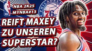 TRAE YOUNG vs TYRESE MAXEY | PLAYOFF Duell zweier TOP Point Guards / Lets Play NBA 2K25 MyNBA #13