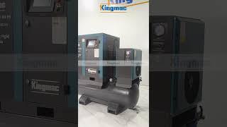 Bóc Tem Máy Nén Khí Trục Vít Tổ Hợp 15Kw - Siêu Phẩm Của Kingmac