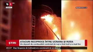 ATACURI RECIPROCE ÎNTRE UCRAINA ȘI RUSIA. Știri B1TV_ 12 oct. 2024