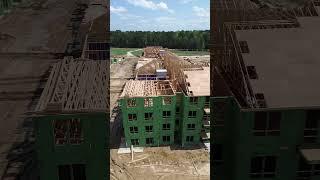 #constructionsite #building  Apartment progress at US78 & parkway