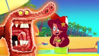 (جدید) Zig & Sharko 4 | آفتاب سوختگی! (تدوین) بهترین مجموعه کارتون | قسمت های جدید با کیفیت HD