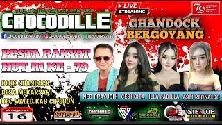 [LIVE] " CROCODILLE " | GHANDOCK BERGOYANG | PESTA RAKYAT HUT RI KE - 79 | MEKARSARI 16 AGUSTUS 2024