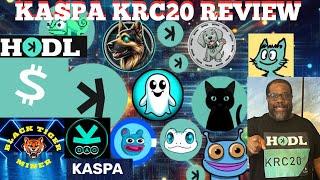 Kaspa KRC20 Review!!! Watch out for Scammers!!! #konan #kasper #nacho #kaspy #burt