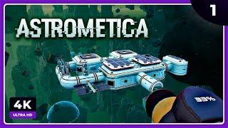 PRIMER CONTACTO: Como Subnautica, pero sin agua | ASTROMETICA Gameplay Español