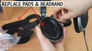 How To Remove & Replace Sennheiser HD555 Ear-Pads DIY