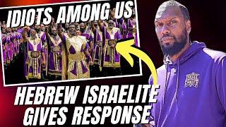 Hebrew Israelite Give IGNORANT Response
