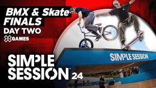 Simple Session 2024 | Skating and BMX Finals | Day 2 Livestream