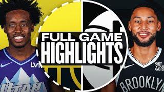 JAZZ at NETS | FULL GAME HIGHLIGHTS | December 21, 2024