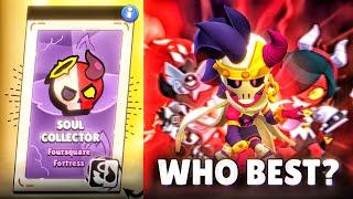 TOP 3 BRAWLERS for SOUL COLLECTOR | Brawl Stars