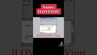 Part 1: I Love You #hack #hackers #virus #theft #fyp