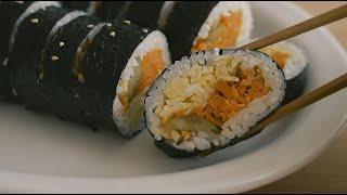 당근 계란 김밥 라면