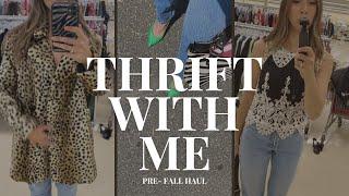 THRIFT WITH ME, PRE-FALL HAUL