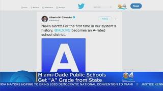 Miami-Dade County Public Schools Get First-Ever A-Rating