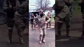 Chechen Army Dance in Ukrainian land ‍