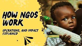 What is NGO | How NGOs Work: Funding, Operations, and Impact Explained @Unboxfunding