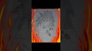 Madara pencil art. #shorts #shortsdrawing #subscribe #madaradrawing #naruto #animeart