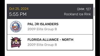 09 Florida Alliance North LIVE VS JR Islanders