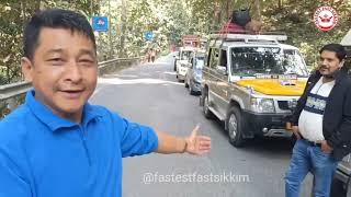 Fastest Fast Sikkim interact with Sikkimey Humjayega MrDilip Gurung who was on the way to Darjelling