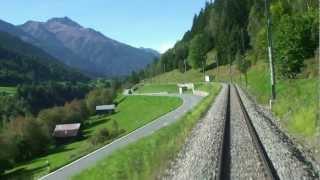 Glacier Express Part 1. A breath-taking journey through magnificent Swiss scenery