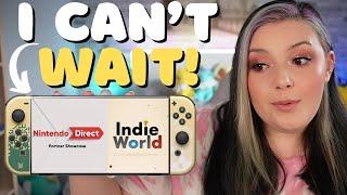 Nintendo Partner Direct AND Indie Showcase Live Reaction!? (Manifesting MY SIMS NEWS)