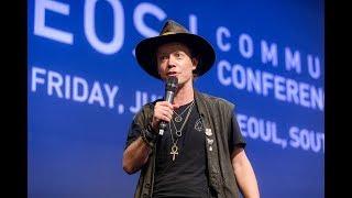Brock Pierce appearance in EOSCC2018 in Seoul, Korea