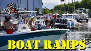 America's Only Free Entertainment ! Boat Ramp Watching ! (Chit Show)