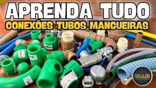 Aprenda tudo sobre conexões hidráulica tubos e mangueiras de pvc e ppr toda diferença.