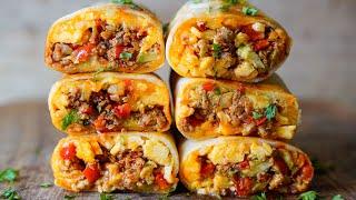 Best Breakfast Burrito Recipe Ever!