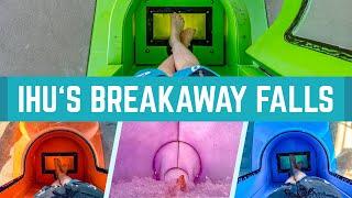 Ihu's Breakaway Falls - All 4 Water Slides POV | Aquatica Orlando