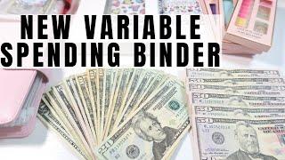 NEW VARIABLE SPENDING BINDER AND CATEGORIES | CASH STUFFING BILLS | $605 | JORDAN BUDGETS