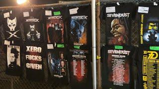 Static-X/Sevendust/Dope MERCH BOOTH Machine Killer Tour 2024