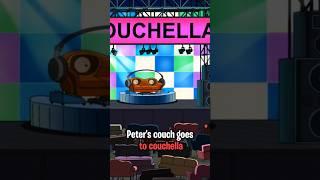 peter's couch goes to couchella #shorts